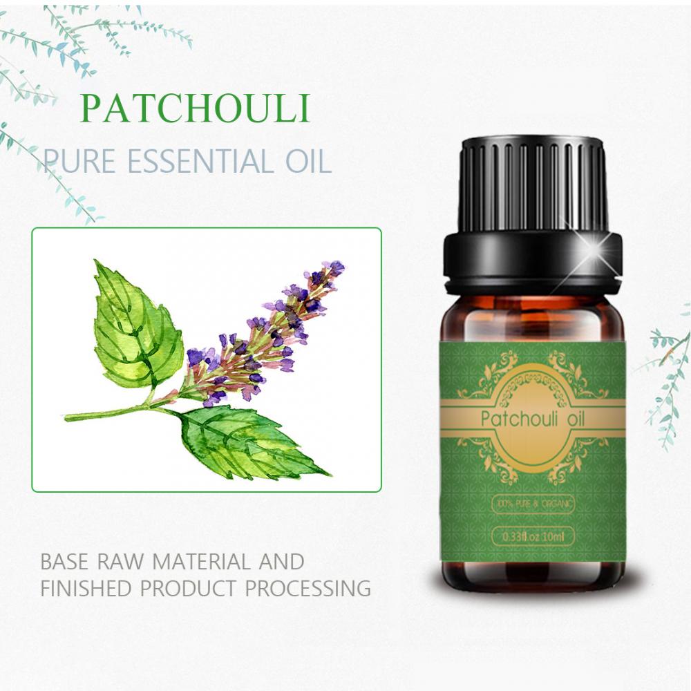 100% pur Natural Patchouli Essential Huile Prix OEM