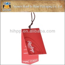 A printed garment hang tags