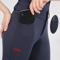 Cutom Logo Riding Jodhpurs Prises de siège complète