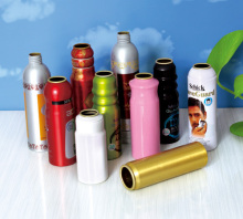 aluminium aerosol can