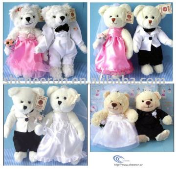 Wedding toy,wedding bear toy,lover bear