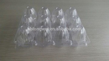 disposable plastic egg trays 12 hole