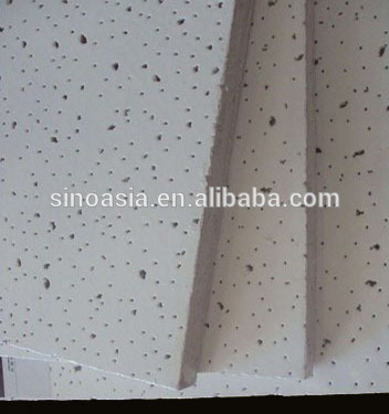 acoustical mineral fiber ceiling tile/insulated ceiling tiles for Russia market