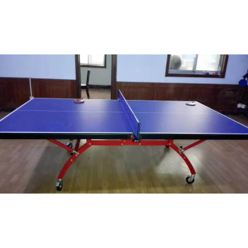 Tavolo da ping pong pieghevole doppio arcobaleno