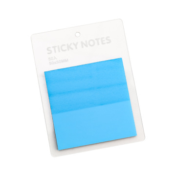 Transparent Custom Colorful Sticky Notes - Pet Memo Pads