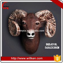 Indoor Wall Decors/Polyresin Animal Heads/Argali Head Statue Large