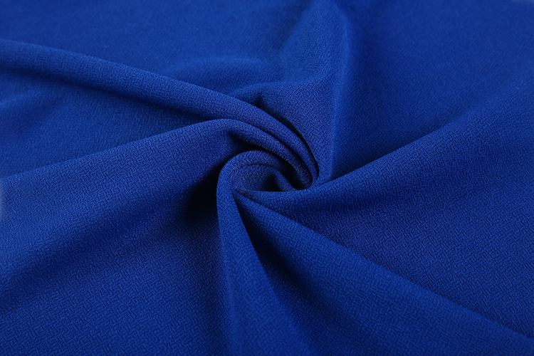 95% poly 5% spandex knitted plain double sided crepe koshibo bubble crepe fabric