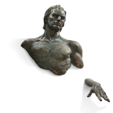 Bronze wall art sculpture for sale