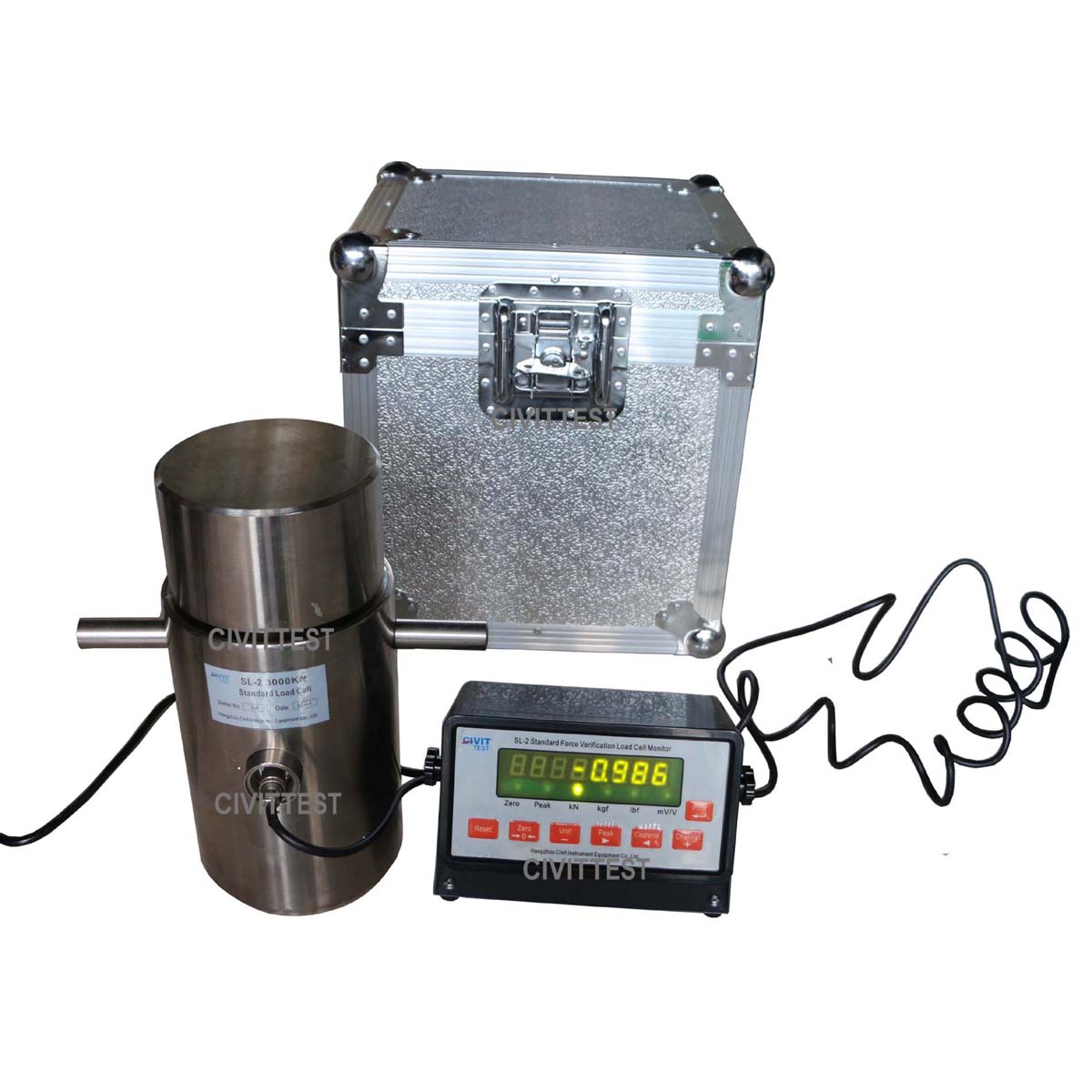 Force Transfer Verification Apparatus Standard Load Cell calibration machine calibrate test
