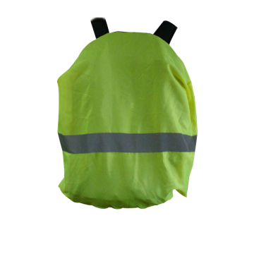 Reflective safety drawstring bag cover