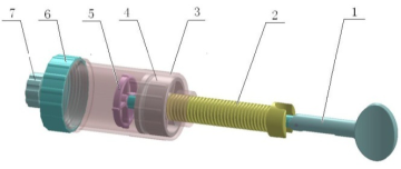 Closed Bone Cement Mixer Device