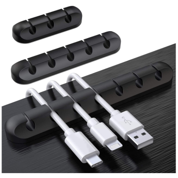 BPA Free Silicone Cable Holder Clips