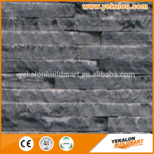 Natural culture slate black stone,High Quality Stacked Ledge Stone,Black Cultural Stone