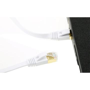 Snagless CAT7 Shielded Flat Patch Cable