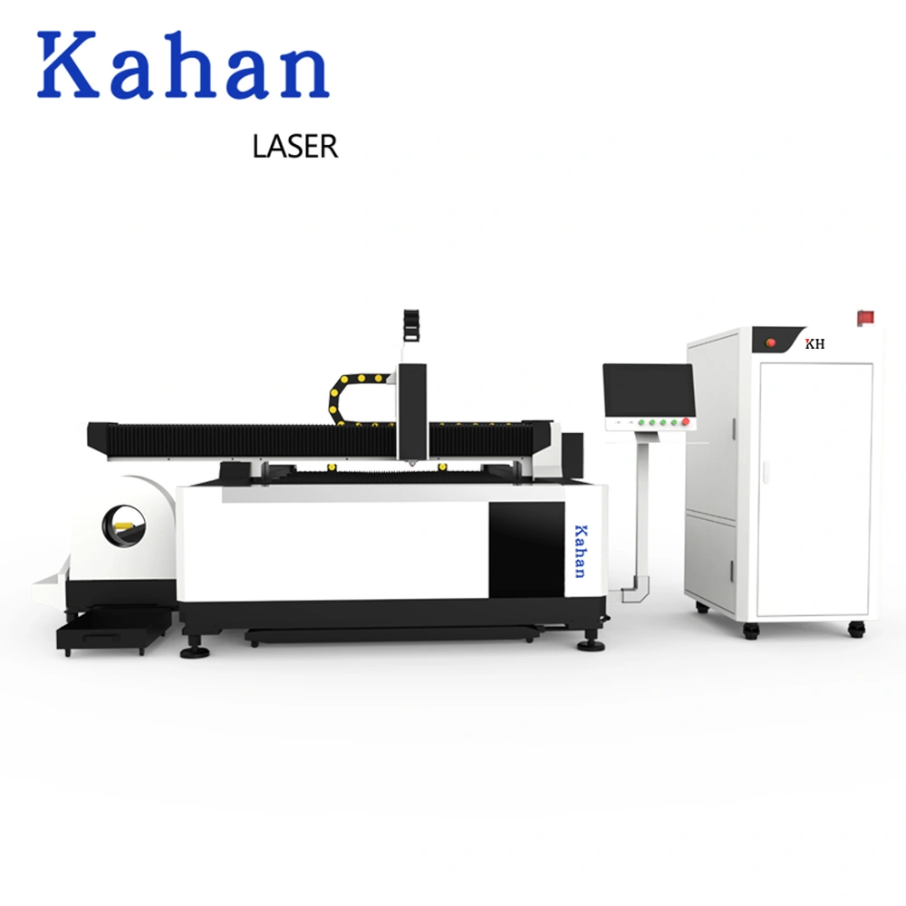 Kh-P3015 3000mm*1500mm Exchange Table Fiber Laser Cutting Machine Plates and Pipes Fiber Laser Cutting Machine Metal Cutting