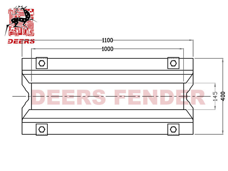 Marine Super SA-B Arch Type Arch Rubber Fender for Cargo and Dock