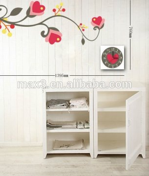Wholesale home decoration diy wall sticker clock decorative wall clock