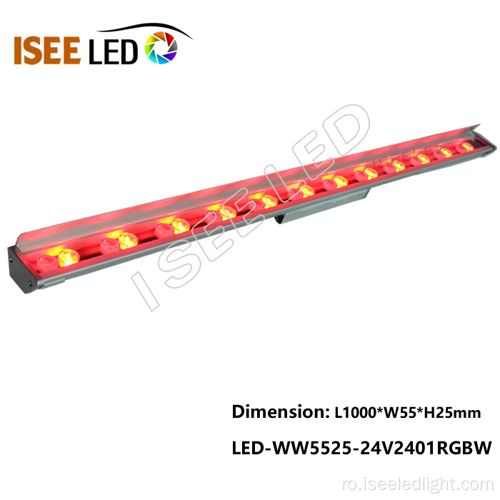 Aluminiu DMX RGB WASHER WADER LED impermeabil în aer liber