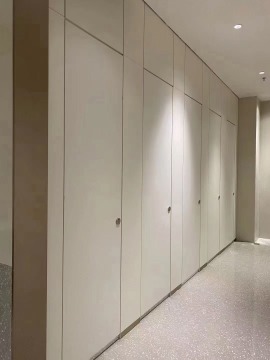 standard size toilet compartment system