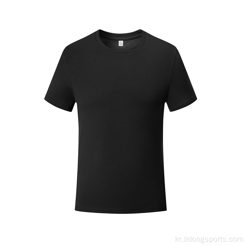 새로운 스타일의 남자 티셔츠 여름 스포츠 티셔츠