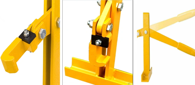 Easy Installation Powder Painted Steel Post Lifter