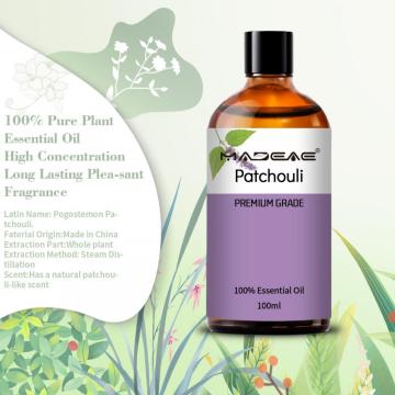 High Quality Raw Material Fragrance 100% Pure Plant Patchouli Oil