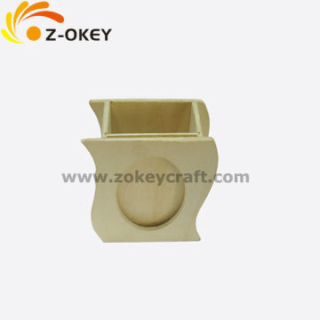 new style Laser cut wood pencil vase