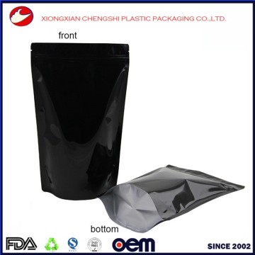 Stand Up Ziplock Valve Packaging Pouch For Coffee , Aluminium Foil Bag