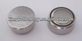 Alkaline button cell battery LR44
