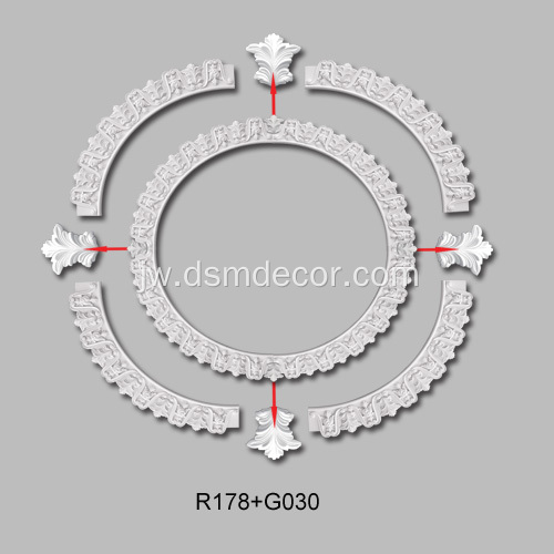 Trim Langit-langit Dekoratif Arsitektur Paling Laris