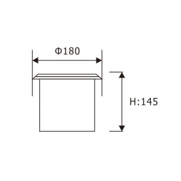 LEDER Rustfrit Stål IP65 20W LED Inground Light