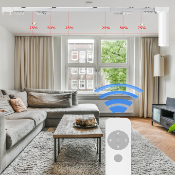 Jieying Smart Motorized Curtain Track System