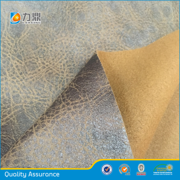 Hot Sale Gold Stamping Suede Fabric for Sofa