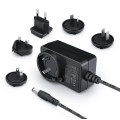 24v 1.5a ac dc interchangeable plug power adapter