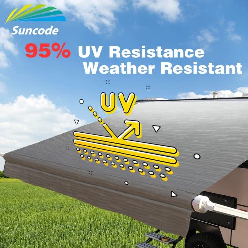 Suncode RV Awning Fabric Replacement Waterpoof Universal