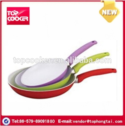 Colorful Green Pan Aluminium Ceramic Fry Pan Set