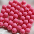 8mm / 10mm / 12mm / 14mm / 16mm / 18mm / 20mm rode kleur Gumball acryl effen kralen voor ketting sieraden