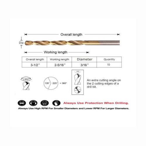 High Speed Steel Drill Bits