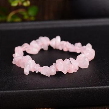 Natural Stone Amethyst Chips Bracelet