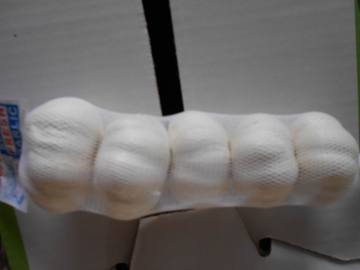 Pure white garlic small package