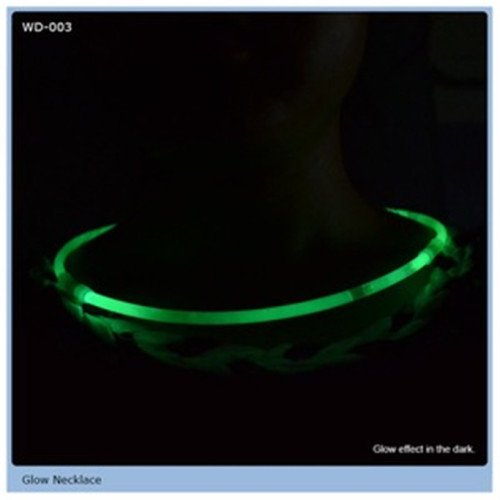 22 inch tricolor glow necklace