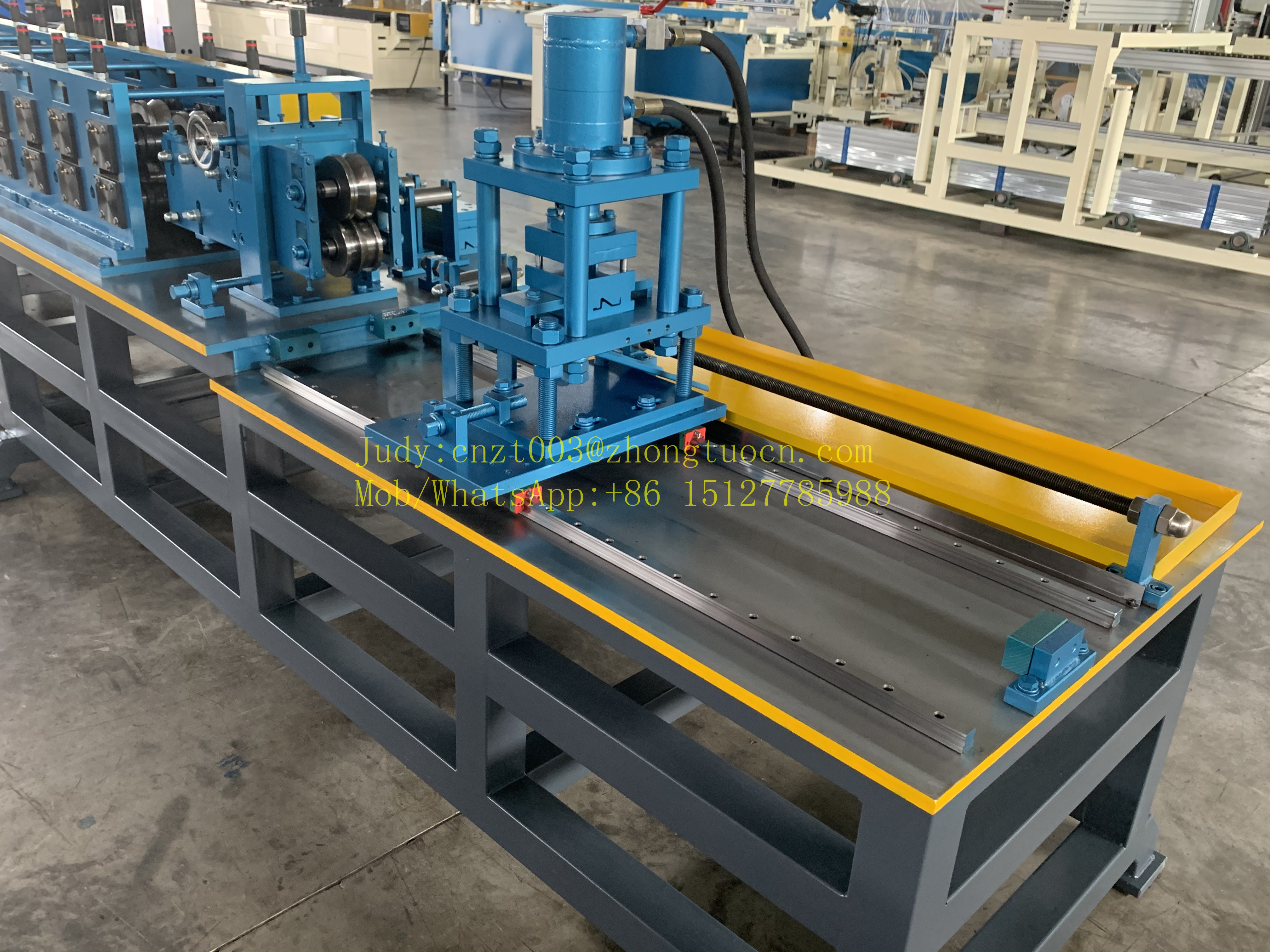 Supermarket Shelf Z Beam Roll Forming Machine