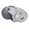 Bolt Hole 3 inch Xoay TPR Caster