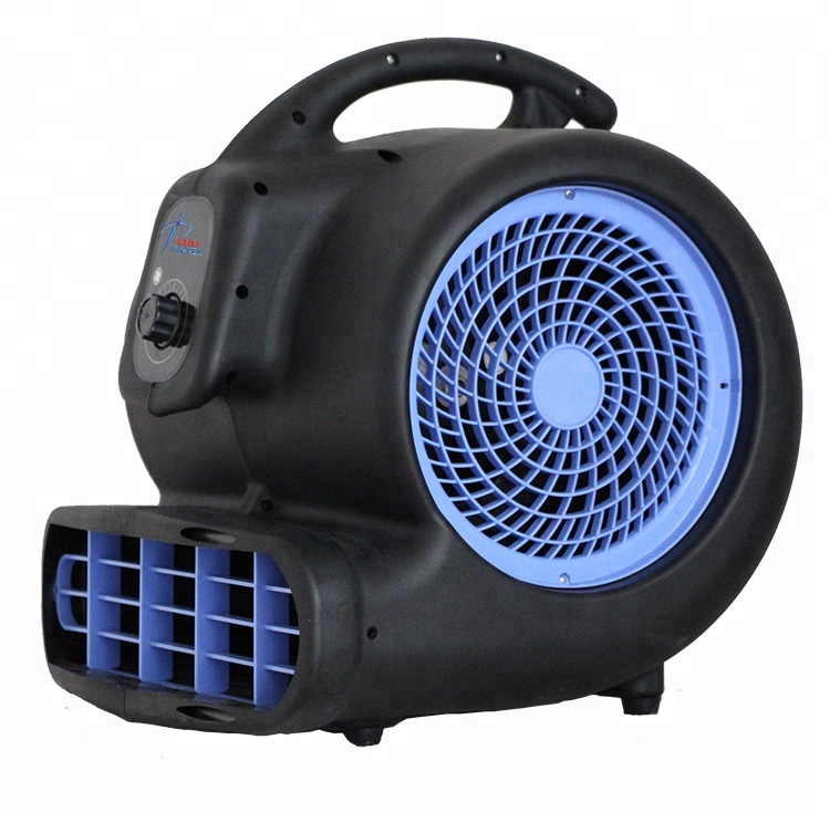 low price 1/2hp 2600RPM 3-speed floor fan carpet dryer air blower electric