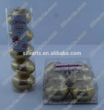 gpld color floating candle