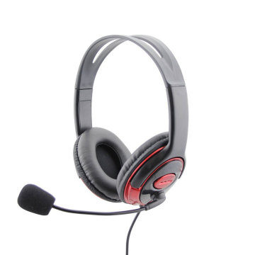Low price Wired USB headphone with microphone