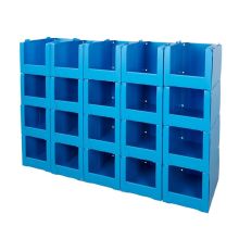 Correx Stackable Picking Bins - Corrugated Plastic Warehouse StorageBins for Clothing
