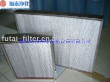 Mini pleat hepa panel filters