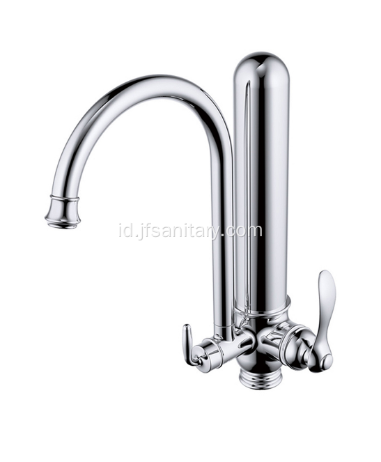 Deck Mounted Tunggal Tuas Kitchen Faucet dengan Filter