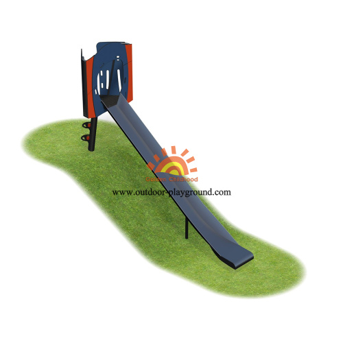 Mainan Kanak-kanak Outdoor HPL Peralatan Taman Permainan Slide